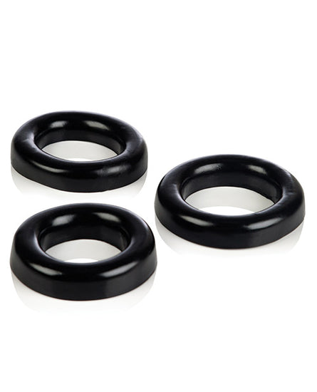 COLT 3 Ring Set - Black - Empower Pleasure