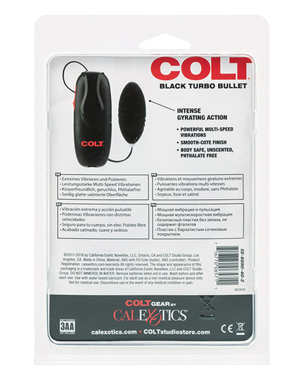 COLT Turbo Bullet - Assorted Colors - Empower Pleasure