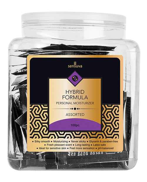 Sensuva Hybrid Personal Moisturizer Tub - Unscented Tub of 100 - Empower Pleasure