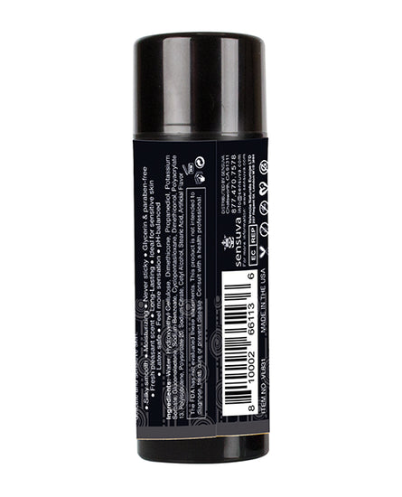 Sensuva Ultra Thick Hybrid Personal Moisturizer - 3.38 oz Blueberry Muffin - Empower Pleasure