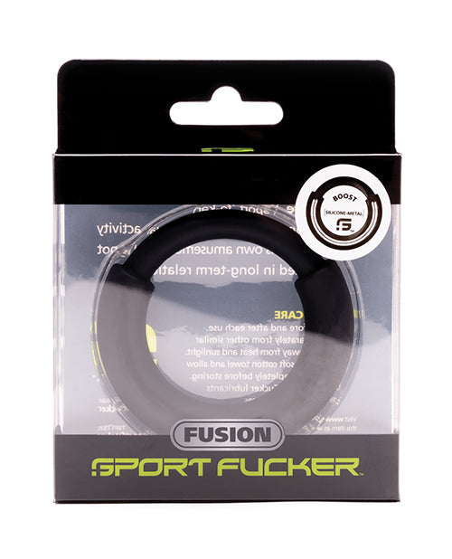 Sport Fucker Fusion Boost Ring 42 mm - Black - Empower Pleasure