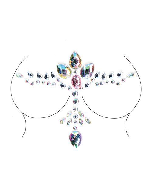 Shots Bliss Dazzling Cleavage Bling Sticker O/S - Empower Pleasure