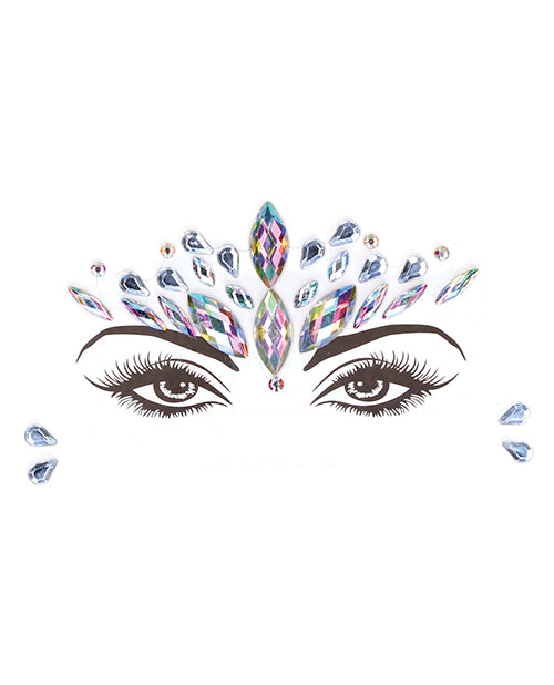 Shots Bliss Dazzling Crowned Face Bling Sticker O/S - Empower Pleasure