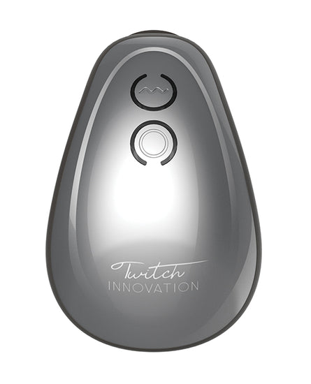 Shots Twitch Innovation Hands Free Clitoral Stimulator - Silver - Empower Pleasure