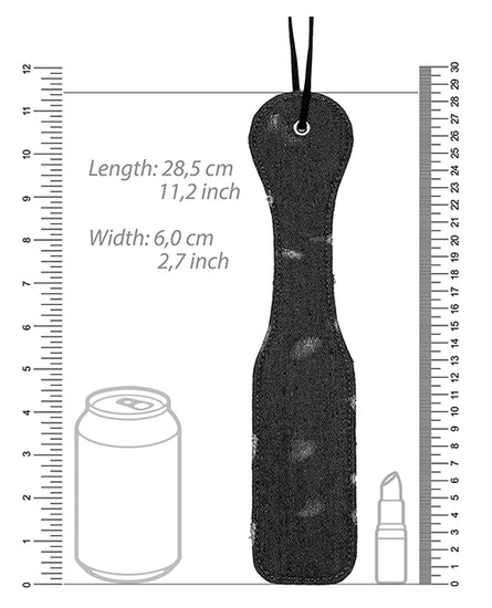 Denim Paddle - Black - Empower Pleasure