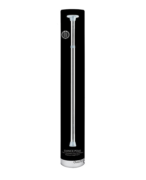 Shots Ouch Dance Pole - Silver - Empower Pleasure