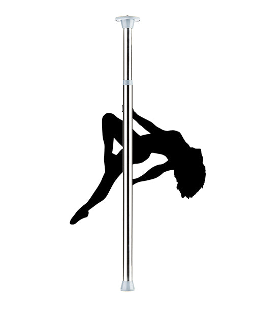 Shots Ouch Dance Pole - Silver - Empower Pleasure
