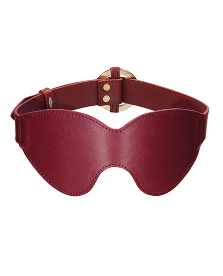 Shots Ouch Halo Eyemask - Burgundy - Empower Pleasure