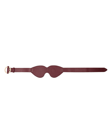 Shots Ouch Halo Eyemask - Burgundy - Empower Pleasure