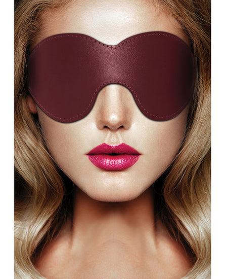 Shots Ouch Halo Eyemask - Burgundy - Empower Pleasure