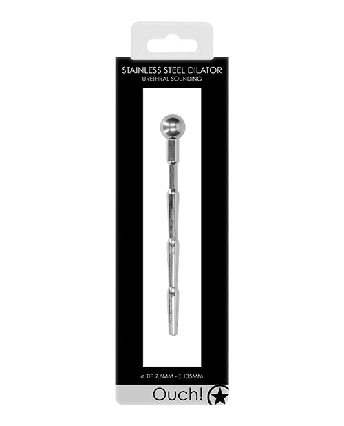 Shots Ouch Urethral Sounding Metal Stick - Empower Pleasure