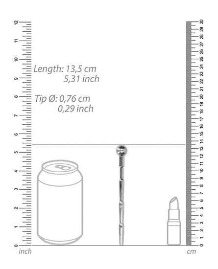 Shots Ouch Urethral Sounding Metal Stick - Empower Pleasure