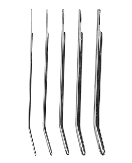 Shots Ouch Urethral Sounding Metal Dilator Set - Empower Pleasure