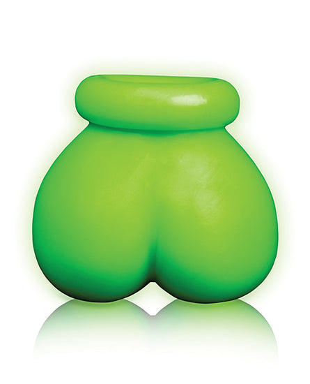 Shots Ouch Ball Sack - Glow in the Dark - Empower Pleasure