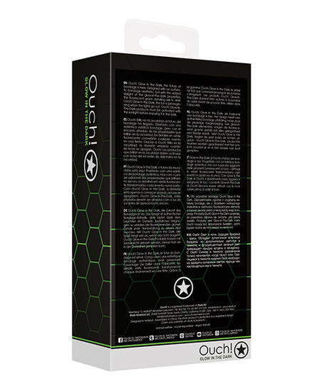 Shots Ouch Puppy Tail Plug - Glow in the Dark - Empower Pleasure