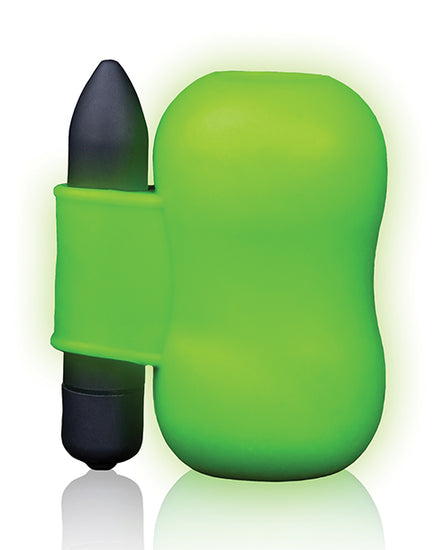 Shots Ouch Vibrating Masturbator - Glow in the Dark - Empower Pleasure