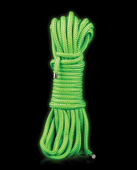 Shots Ouch Rope - 10m Glow in the Dark - Empower Pleasure