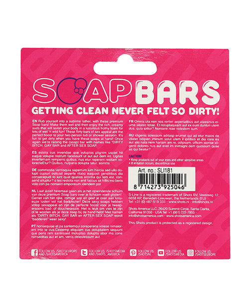 Shots Soap Bar Gay Bar - Pink - Empower Pleasure