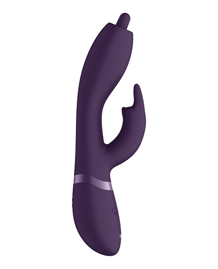 Shots Vive Nilo Pinpoint Rotating G-Spot Rabbit - Purple - Empower Pleasure