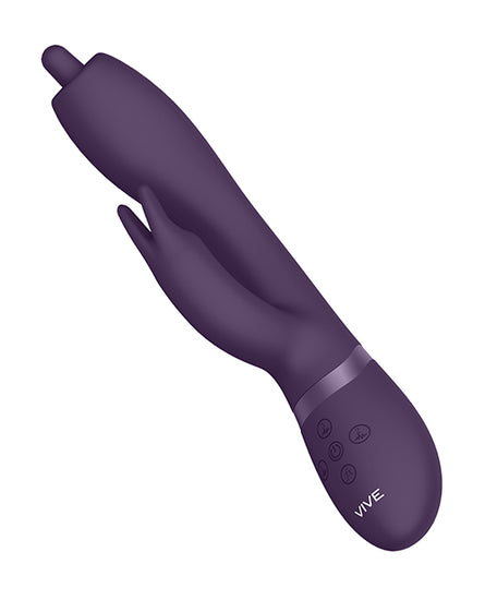 Shots Vive Nilo Pinpoint Rotating G-Spot Rabbit - Purple - Empower Pleasure