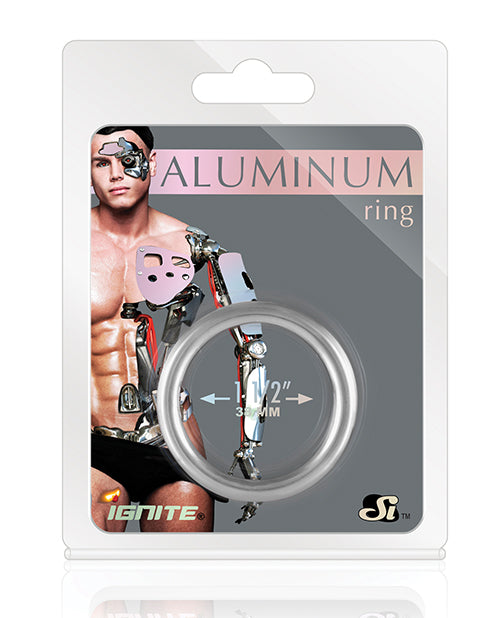 Aluminum Ring - Platinum 1.5"