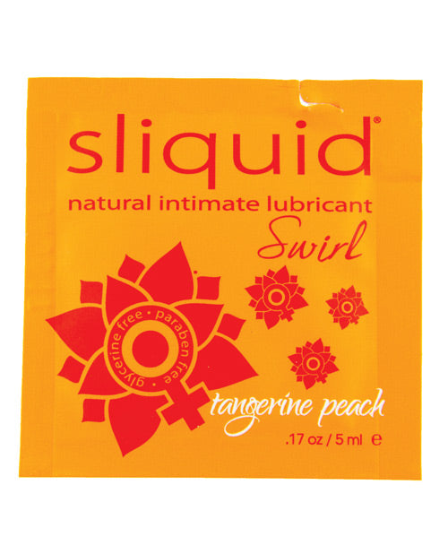 Sliquid Naturals Swirl Lubricant Pillow - Empower Pleasure