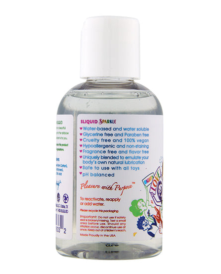 Sliquid Naturals Sparkle Pride Water Based Lube - 4.2 oz - Empower Pleasure