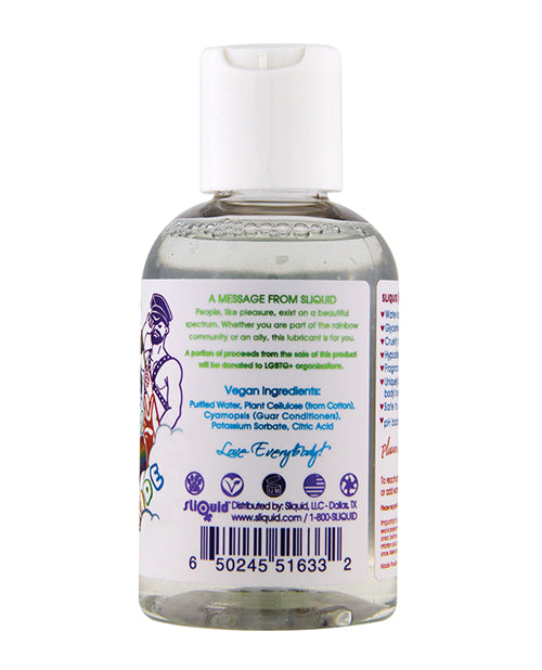 Sliquid Naturals Sparkle Pride Water Based Lube - 4.2 oz - Empower Pleasure