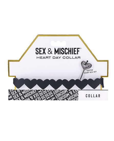 Sex & Mischief Heart Day Collar - Empower Pleasure