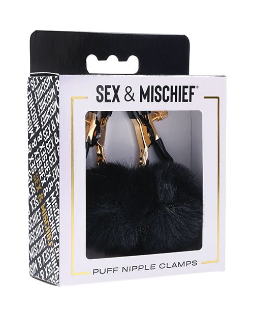 Sex & Mischief Puff Nipple Clamps - Empower Pleasure