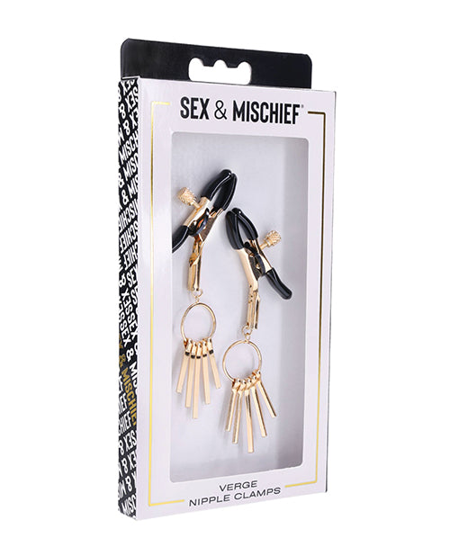 Sex & Mischief Verge Nipple Clamps - Empower Pleasure