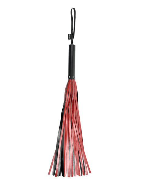 Saffron Flogger - Red/Black - Empower Pleasure