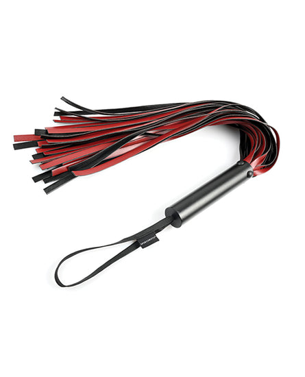 Saffron Flogger - Red/Black - Empower Pleasure