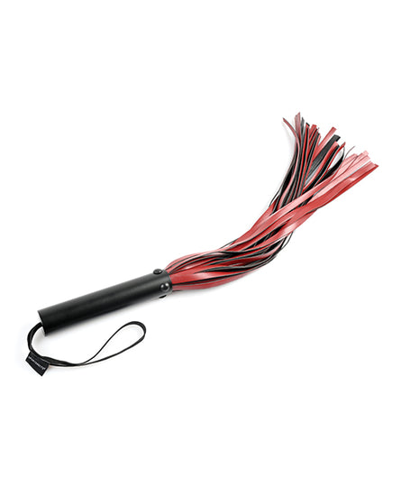 Saffron Flogger - Red/Black - Empower Pleasure