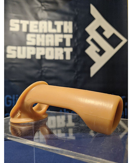 Stealth Shaft Support Smooth Sling Size A - Caramel - Empower Pleasure