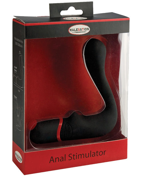 MALESATION Anal Stimulator - Black - Empower Pleasure