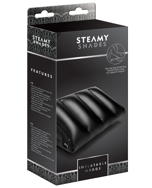 Steamy Shades Inflatable Wedge - Black