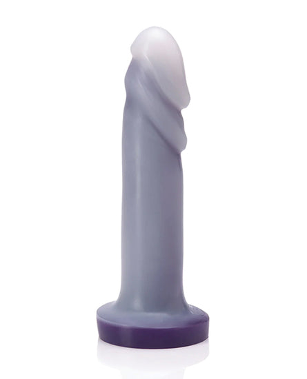 Tantus Flurry Silicone Dildo - Twilight - Empower Pleasure