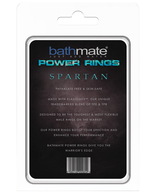 Bathmate Spartan Cock Ring - Black - Empower Pleasure