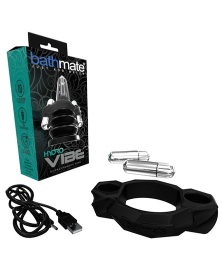 Bathmate Hydro Vibe Pump Vibrator - Black - Empower Pleasure