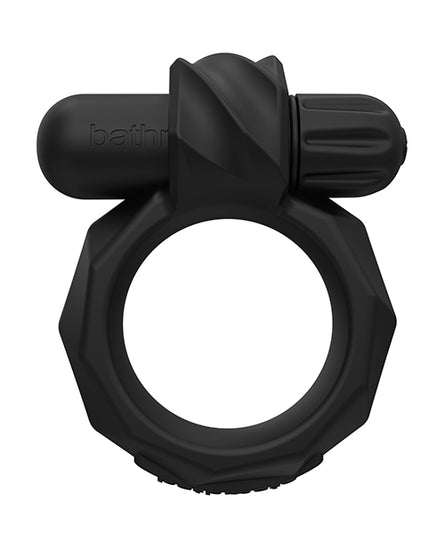 Bathmate Maximus Vibe 45 Cock Ring - Black - Empower Pleasure