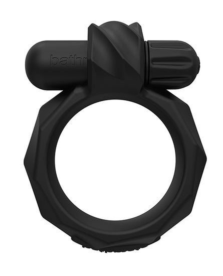 Bathmate Maximus Vibe 55 Cock Ring - Black - Empower Pleasure