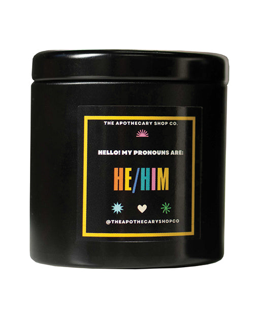 Gender Fluid He/Him Candle - Empower Pleasure