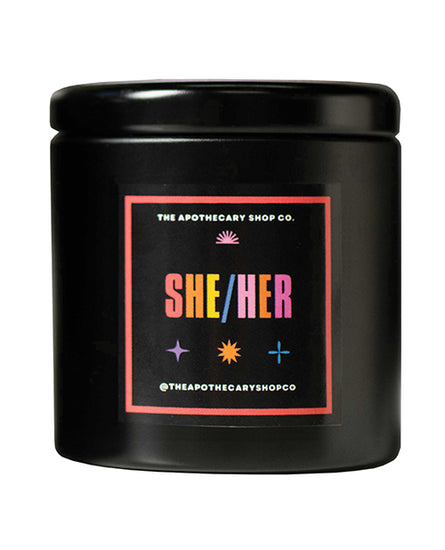 Gender Fluid She/Her Candle - Empower Pleasure