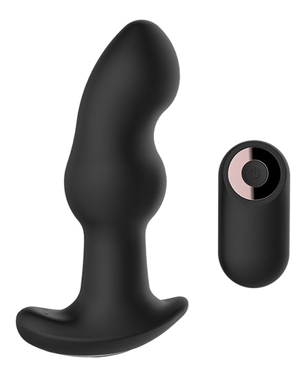 Gender Fluid Frission Anal Vibe with Remote - Black - Empower Pleasure