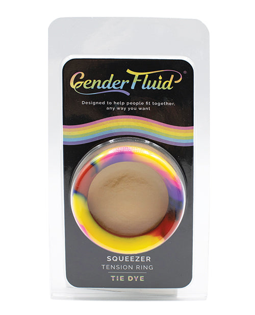 Gender Fluid Squeezer Tension Ring - Tie Dye - Empower Pleasure