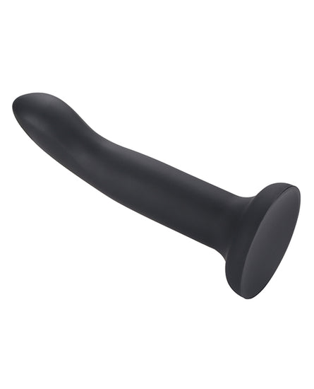 Gender Fluid 5.5" Enthrall Strap On Dildo - Black - Empower Pleasure
