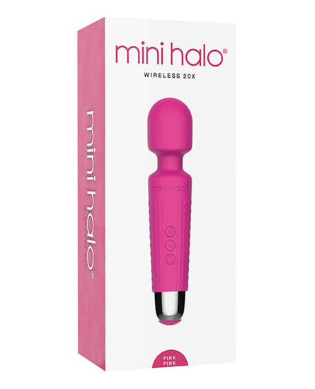 Mini Halo Wireless 20x Wand - Pink Pink - Empower Pleasure
