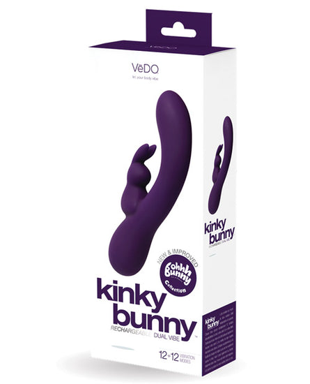 VeDO Kinky Bunny Plus Rechargeable Dual Vibe VeDO Kinky Bunny Plus Rechargeable Dual Vibe