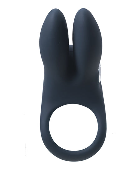 VeDO Sexy Bunny Rechargeable Ring - Just Black - Empower Pleasure